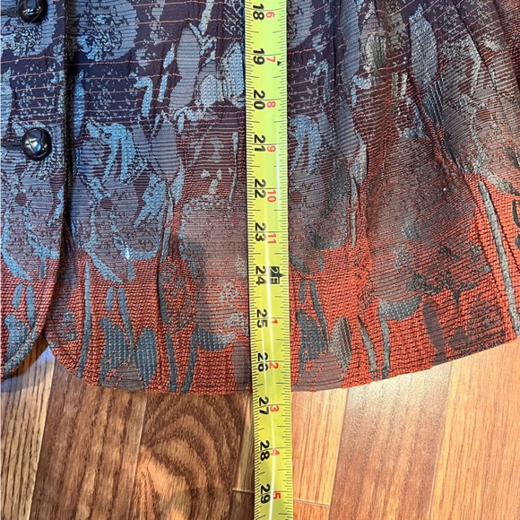 VINTAGE | TanJay abstract print boho style blazer jacket - Picture 8 of 9